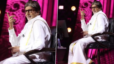 Amitabh Bachchan: 'जमाई  बाबू' अमिताभ बच्चन को कौन बनेगा करोड़पति के सेट पर इसलिए पहननी पड़ी पारंपरिक बंगाली पोशाक, सोशल मीडिया पोस्ट पर हुआ खुलासा (View Pic)