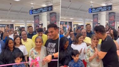 Arbaaz Khan's Being Human Store Opens in Dubai: अरबाज खान ने दुबई में किया नए स्टोर का उद्घाटन, एक्टर की मां भी साथ में आई नजर (Watch video)