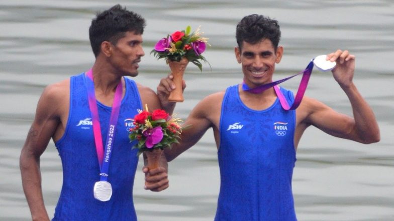 Hangzhou Asian Games: हांग्जो एशियन गेम्स में भारतीय रोवर अर्जुन लाल-अरविंद सिंह को बड़ी सफलता, पुरुषों की लाइटवेट डबल स्कल्स में सिल्वर पदक जीता