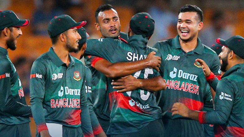 BAN Beat SL, ICC World Cup 2023: वनडे विश्‍व कप में बांग्लादेश ने श्रीलंका को 3 विकेट हराया, नजमुल- शाकिब के अर्धशतक के सामने फिंका पड़ी चरित असलांका की शतक