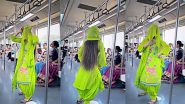 Delhi Metro Dance Video: दिल्ली मेट्रो में लड़की ने किया देहाती डांस, वायरल वीडियो देख लोगों को याद आई सपना चौधरी