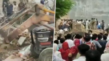 Ghaziabad Building Collapse Video: यूपी के गाजियाबाद में बड़ा हादसा, इमारत गिरने से कई लोगों के मलबे में फंसे होने की आशंका, रेस्क्यू ऑपरेशन जारी