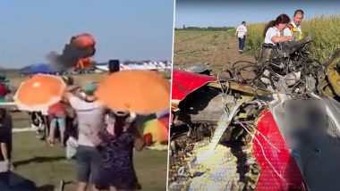 Plane Crash Video: हंगरी में एयरशो के दौरान विमान क्रैश, पायलट समेत एक यात्री की मौत