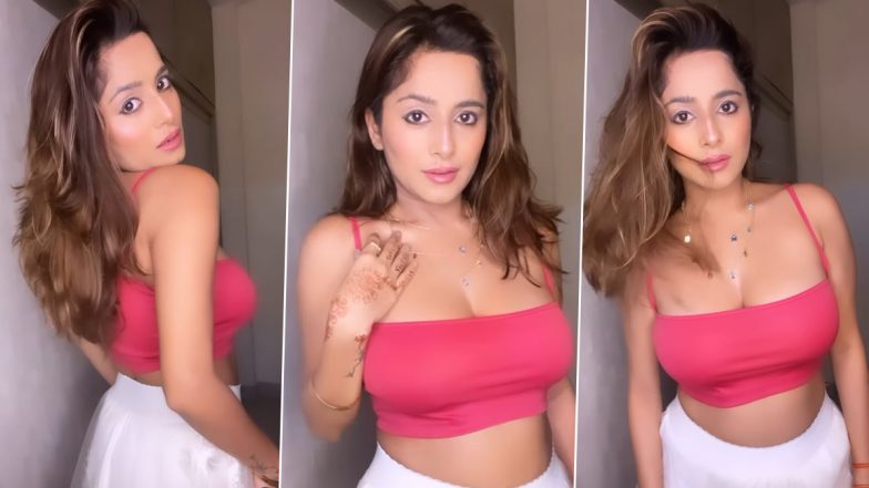 Kate Sharma ने रेड ब्रालेट पहन गिराई बिजली, एक्ट्रेस की कातिल अदाओं ने जीता यूजर्स का दिल (Watch Video)