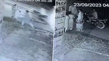 Kidnapping Attempt Caught on Camera in UP: यूपी के भदोही में लड़की के अपहरण की कोशिश, वारदात CCTV में कैद, देखें विडियो