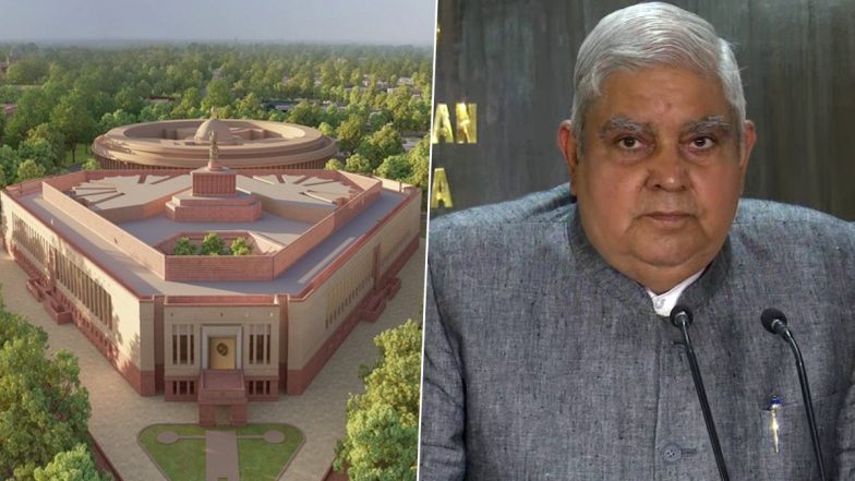 Parliament Special Session: उपराष्ट्रपति जगदीप धनखड़ आज सुबह 9.30 बजे नए संसद भवन पर फहराएंगे राष्ट्रीय ध्वज, सोमवार से शुरू होने जा रहा है विशेष सत्र