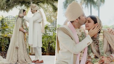 Parineeti's Emotional Wedding Pics and Note: शादी की खूबसूरत तस्वीरों के साथ परिणीति चोपड़ा ने शेयर किया इमोशनल नोट, ब्रेकफास्ट की टेबल पर हुई थी पहली बातचीत (View Pics)