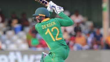 Quinton de Kock Announces Retirement: क्विंटन डी कॉक ने वनडे क्रिकेट से की संन्यास की घोषणा, आईसीसी विश्व कप के बाद अलविदा कहेंगे दक्षिण अफ्रीकी विकेटकीपर