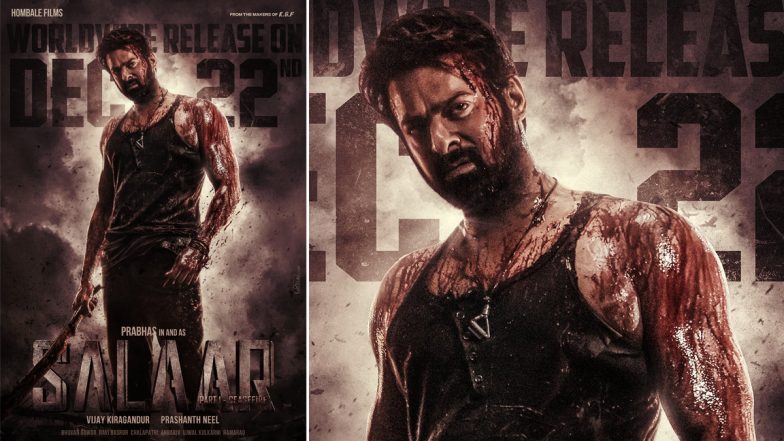 Salaar Trailer Update: प्रभास स्टारर 'सालार' का ट्रेलर कल इस वक्त होगा रिलीज, 22 दिसंबर को सिनेमाघरों में आएगा तूफान (Watch Video)