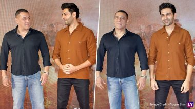 Gadar 2 के रेड कार्पेट पर Salman Khan और Kartik Aaryan ने साथ में दिए पोज, फैंस हुए फिदा (Watch Video)