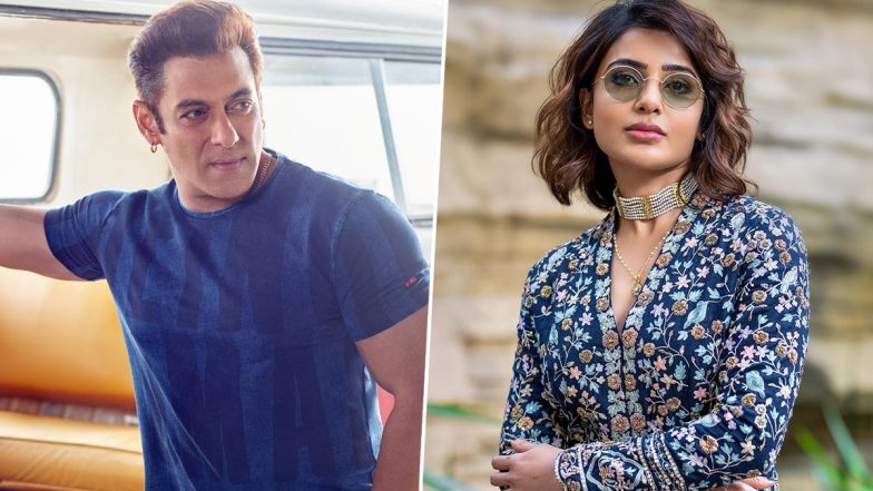 Salman-Samantha's Romantic Film for Dharma: सलमान खान और सामंथा रूथ प्रभु धर्मा प्रोडक्शन के बैनर तले बनने वाली फिल्म मेें रोमांटिक अवतार मेें आएंगे नजर - रिपोर्ट