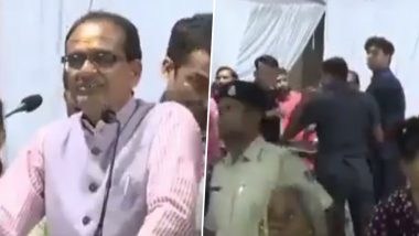 Shoe Thrown at  CM Shivraj Singh Chouhan? एमपी के सीएम शिवराज पर सार्वजनिक कार्य्रकम में फेंका गया जूता, पुराना VIDEO फिर से वायरल