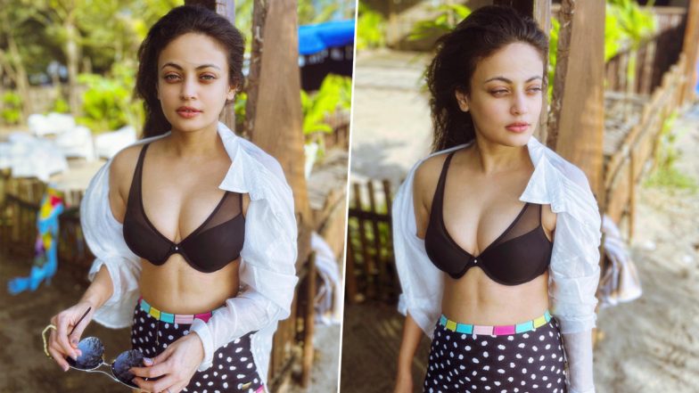 ऐश्वर्या राय जैसी दिखने वाली Sneha Ullal ने सेक्सी ब्रालेट पहन कराया हॉट फोटोशूट, यूजर्स का धड़का दिल (View Pics)