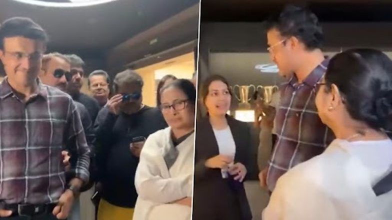Sourav Ganguly- Mamata Banerjee Visit Spain: पश्चिम बंगाल की सीएम ममता बनर्जी के साथ स्पेन के सैंटियागो बर्नब्यू स्टेडियम पहुंचे पूर्व BCCI प्रेसिडेंट सौरव गांगुली, देखें वीडियो