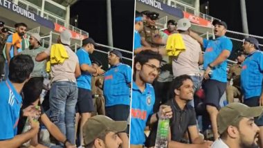 IND vs PAK, Fan Fight In Stadium: पल्लेकेले में एशिया कप के भारत बनाम पाकिस्तान मैच में फैंस के बीच झड़प, देखें वीडियो