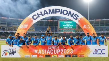 IND Beat SL, Asia Cup 2023 Final: टीम इंडिया ने आठवीं बार जीता एशिया कप का खिताब, फाइनल में श्रीलंका को 10 विकेट हराया; आज के मुकाबले ये बने रिकॉर्ड्स