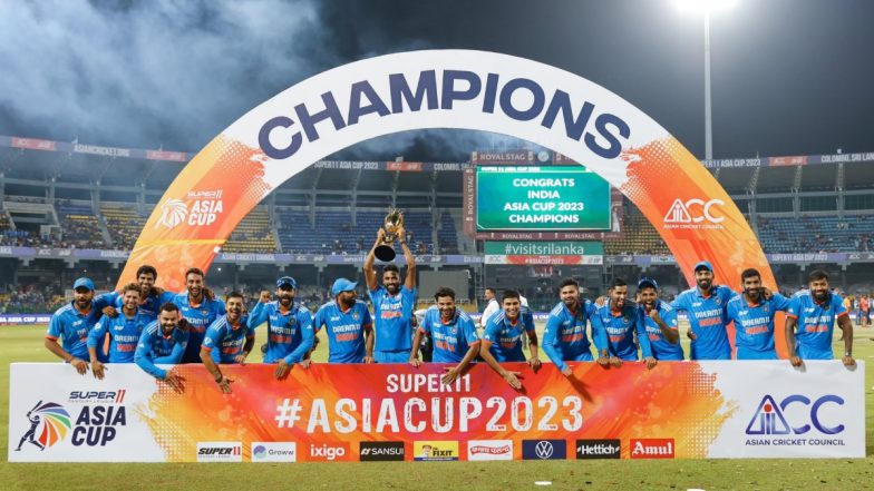 IND Beat SL, Asia Cup 2023 Final: टीम इंडिया ने आठवीं बार जीता एशिया कप का खिताब, फाइनल में श्रीलंका को 10 विकेट हराया; आज के मुकाबले ये बने रिकॉर्ड्स