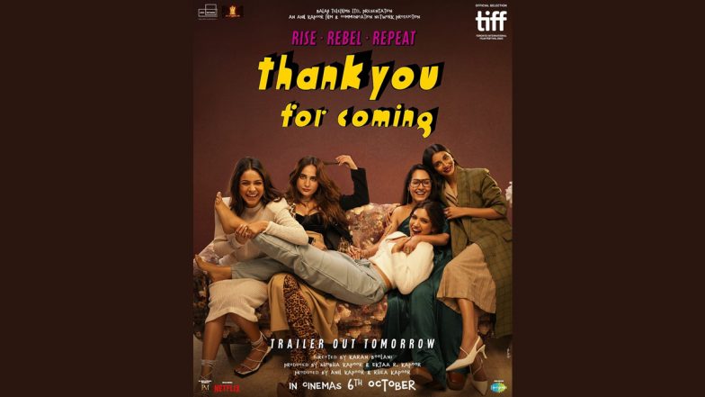 Thank You For Coming: भूमि पेडनेकर और शहनाज गिल स्टारर 'थैंक यू फॉर कमिंग' का ट्रेलर कल होगा रिलीज, 6 अक्टूबर को सिनेमाघरों में दस्तक देगी फिल्म (Watch Video)