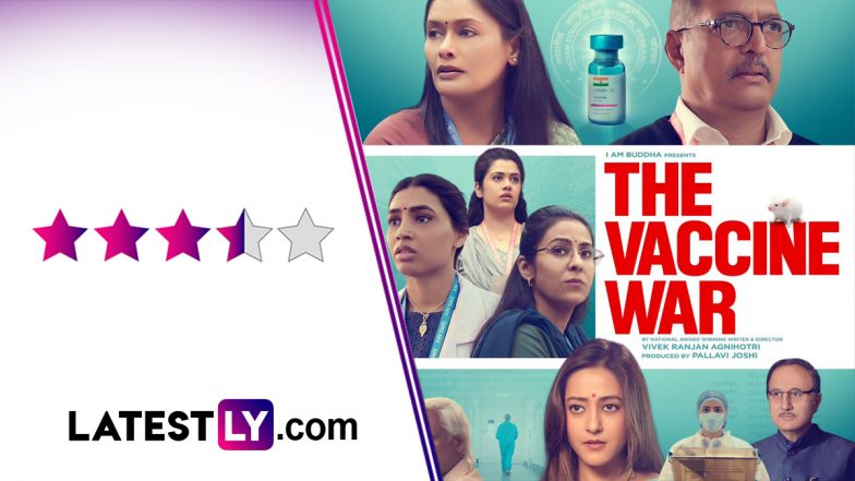 The Vaccine War Movie Review:&nbsp;वैज्ञानिकों के दृढ़ संकल्प और परिश्रम को बारीकी से बयां करती है नाना पाटेकर की 'द वैक्सीन वॉर'!