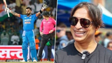 Shoaib Akhtar Lauds Virat Kohli: पाकिस्तान के खिलाफ एशिया कप सुपर फोर क्लैश में शानदार शतक के बाद शोएब अख्तर ने विराट कोहली की सराहना की, देखें पोस्ट