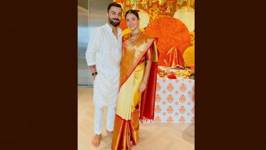 Anushka- Virat Celebrates Ganesh Chaturthi: अनुष्का शर्मा ने पति विराट कोहली के साथ मनाई गणेश चतुर्थी, इंस्टाग्राम पर शेयर की तस्वीरें, देखें पोस्ट