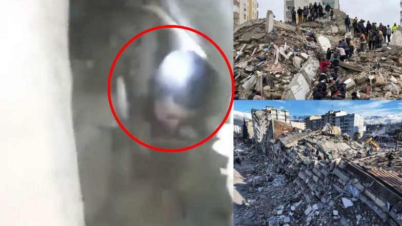 Earthquake Video-Child Remains Alive: चमत्कार! मोरक्को में भूकंप के बाद मलबे में जिंदा मिला बच्चा, देखें रेस्कयू का वीडियो