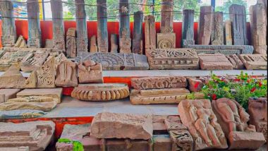 Photos: रामजन्मभूमि की खुदाई में मिले मंदिर के अवशेष, शिवलिंग और खंडित मूर्तियां, तस्वीरें आई सामने