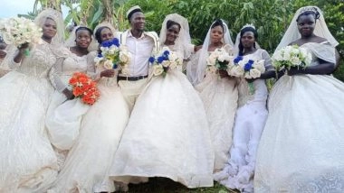Man Marries 7 Wives on Same Day: युगांडा के शख्स ने एक ही दिन में रचाई सात महिलाओं से शादी, पत्नियों में दो बहनें भी शामिल