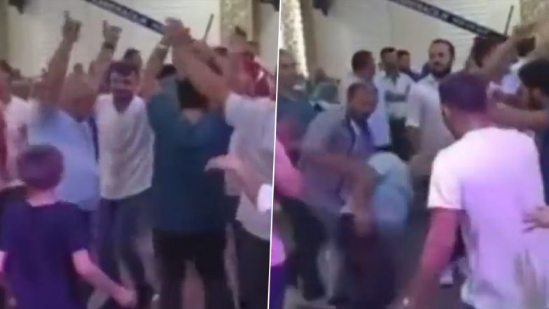 Shocking Video: शादी समारोह में डांस करते समय दिल का दौरा पड़ने से शख्स की मौत, देखें वीडियो