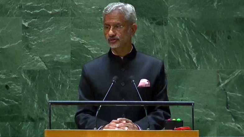जयशंकर का संयुक्त राष्ट्र के सदस्य देशों से आतंकवाद पर राजनीतिक सहूलियत से काम नहीं करने का आह्वान