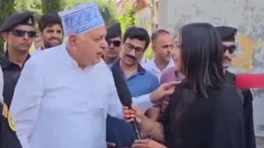 VIDEO: शादी हो गई तुम्हारी...फारूक अब्दुल्ला ने महिला रिपोर्टर से पूछे उटपटांग सवाल! BJP ने साधा निशाना