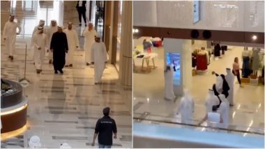 UAE के राष्ट्रपति अल नाहयान को रोककर शख्स ने ली सेल्फी, अबू धाबी मॉल का VIDEO वायरल