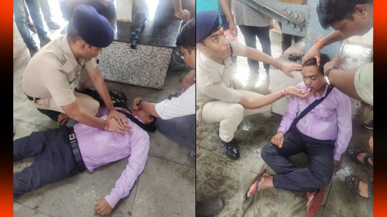 RPF Constable saves Man Life: कुर्ला स्टेशन पर अचानक बेहोश हुआ शख्स, आरपीएफ कांस्टेबल ने सीपीआर देकर बचाई जान