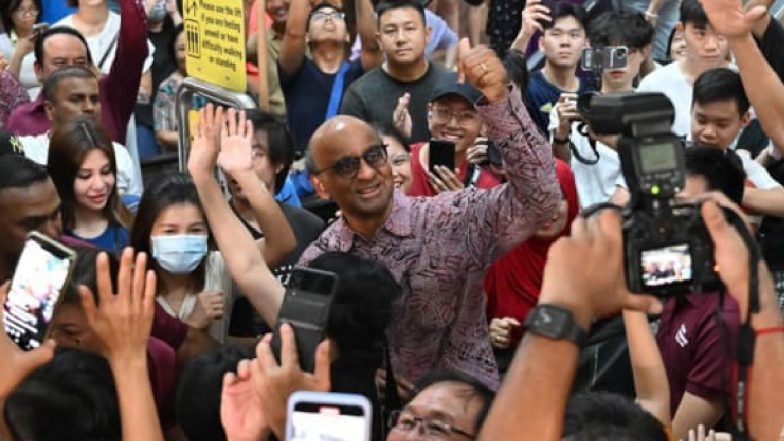 Indian-Origin President Of Singapore: सिंगापुर के नए राष्ट्रपति बने भारतीय मूल के शनमुगरत्नम, 70.4 फीसटी वोट पाकर जीता चुनाव
