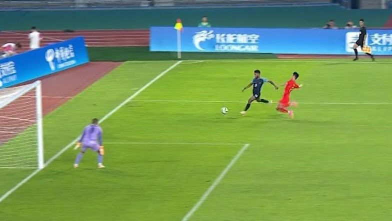 China 5-1 India, Asian Games 2023: एशियन गेम्स के फुटबॉल मैच में चीन ने भारत को 5-1 से हराया, राहुल के.पी ने किए एक मात्र गोल
