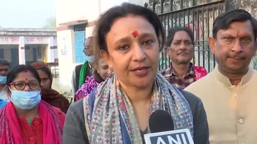 भारत माता की जय’ का नारा लगाने से ‘रोकने’ को लेकर कांग्रेस नेता आराधना मिश्रा विवादों में घिरीं