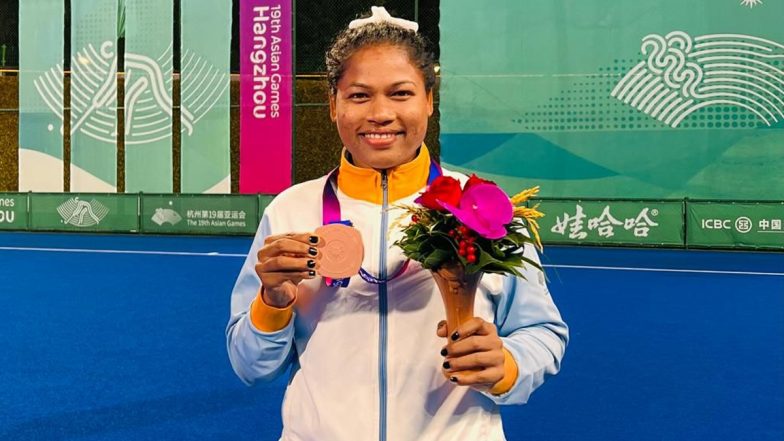 Asian Games 2023: ओडिशा के मुख्यमंत्री ने हॉकी स्टार दीप ग्रेस एक्का के लिए 50 लाख रुपये नकद पुरस्कार की घोषणा की