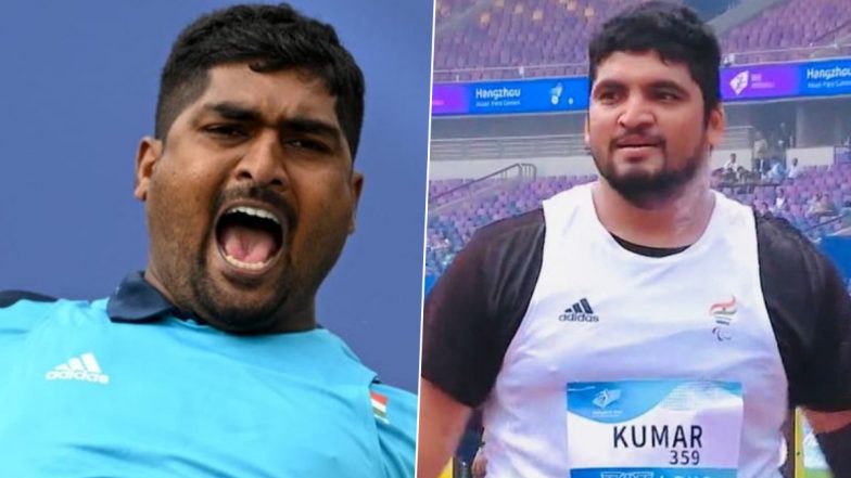 Asian Para Games 2023: शॉट पुट-F46 में भारत का शानदार पोडियम फिनिश, सचिन खिलारी ने स्वर्ण और रोहित हुड्डा ने जीता कांस्य पदक