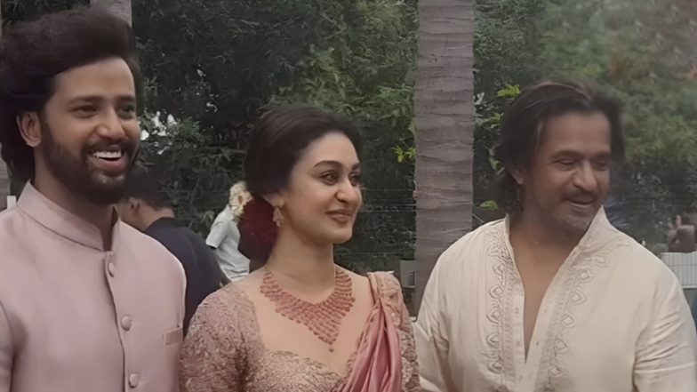 Aishwarya Arjun–Umapathy Ramaiah Are Engaged: ऐश्वर्या अर्जुन-उमापति रमैया की हो गई सगाई, समारोह की तस्वीरें और वीडियो हुआ वायरल