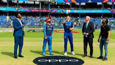 England vs Afghanistan Live Score, World Cup 2023: इंग्लैंड ने टॉस जीत के गेंदबाज़ी करने का किया फैसला, देखें दोनों टीमों की प्लेइंग 11