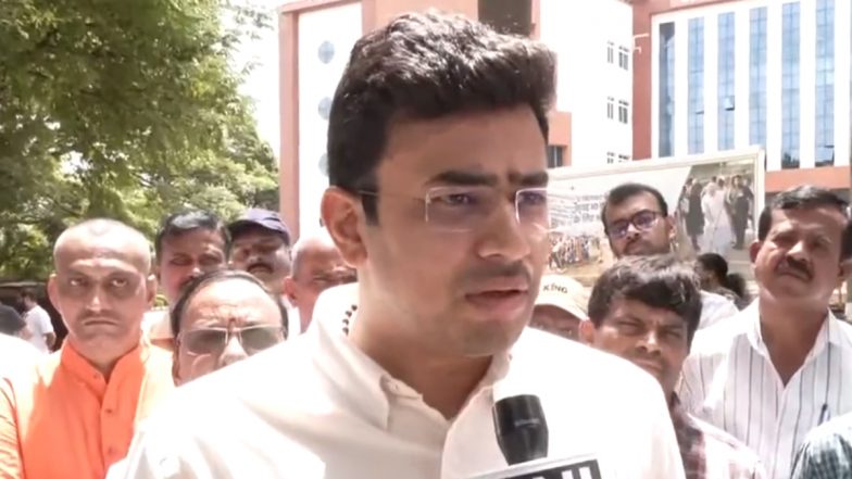 Video: 'हर दिन लगभग 5 से 6 लाख लोग बेंगलुरु मेट्रो का उपयोग करते हैं', सांसद तेजस्वी सूर्या का बयान