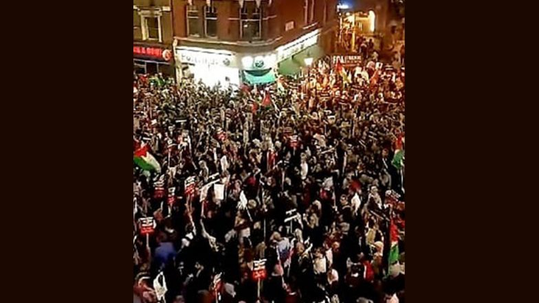 Protest Against Israel in NYC: न्यूयॉर्क में इजराइल के खिलाफ विरोध प्रदर्शन, 200 लोग हिरासत में लिए गए