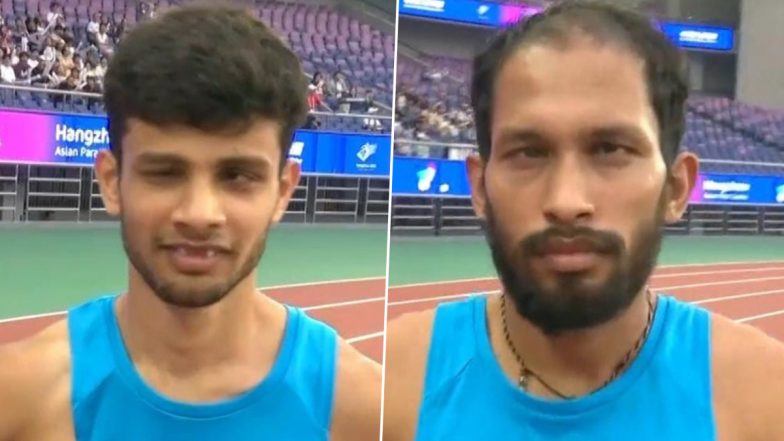 Asian Para Games 2023: 1500 मीटर टी13 स्पर्धा में भारत को मिला दो मेडल,  कनहल्ली शरथ शंकरप्पा और बलवंत सिंह रावत ने जीता रजत और कांस्य पदक
