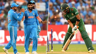 IND vs BAN, World Cup 2023: जसप्रीत बुमराह और मोहम्मद सिराज के तूफान से पस्त हुआ बांग्लादेश, टीम इंडिया के सामने 257 रन की चुनौती