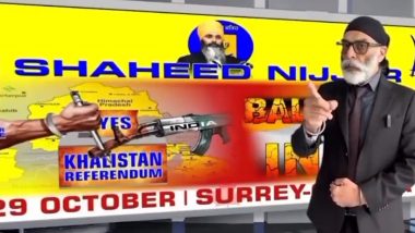 'Israel-Palestine War Is Lesson for India': खालिस्तानी आतंकी पन्नून ने वीडियो में भारत को दी 'हमास जैसे हमले' की धमकी, देखें वीडियो