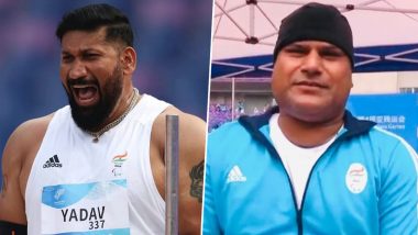 Asian Para Games 2023: भाला फेंक में भारत का डबल पोडियम फिनिश, नीरज यादव ने जीता स्वर्ण, वहीं टेकचंद महलावत को मिला कांस्य पदक