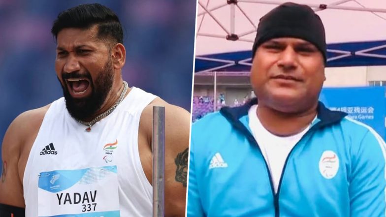 Asian Para Games 2023: भाला फेंक में भारत का डबल पोडियम फिनिश, नीरज यादव ने जीता स्वर्ण, वहीं टेकचंद महलावत को मिला कांस्य पदक
