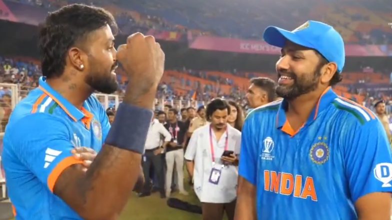 IND vs PAK: रोहित शर्मा ने हार्दिक पंड्या को बताया, कैसे लगाते है वो इतने लम्बे छक्के, देखें वीडियो