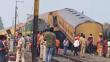 Andhra Pradesh Train Accident Video: आंध्र प्रदेश रेल हादसे में 11 की मौत, 50 अन्य घायल, बचाव अभियान जारी