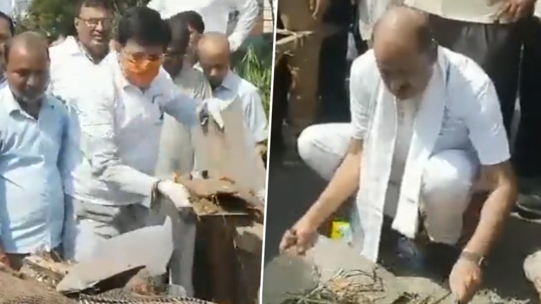 Swachhata Hi Seva 2023 Campaign: राजस्थान में पीयूष गोयल और स्पीकर ओम बिरला ने स्वच्छता अभियान में लिया भाग, देखें वीडियो
